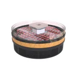 Energy Saving Circular Island Meat Display Chiller Air Curtain Insulation Constant Temperature Fresh Meat Cabinet