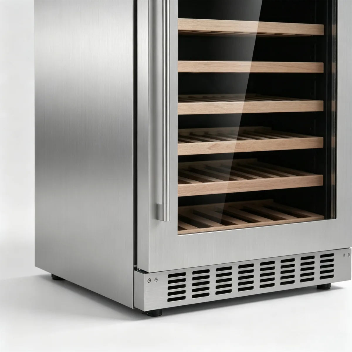 C-Dual Use Freestanding Embedded Wine Fridge 215L Wine Storage Cabinet