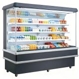 L- Commercial Wall Open Air Display Chiller for Fruit Vegetable Supermarket
