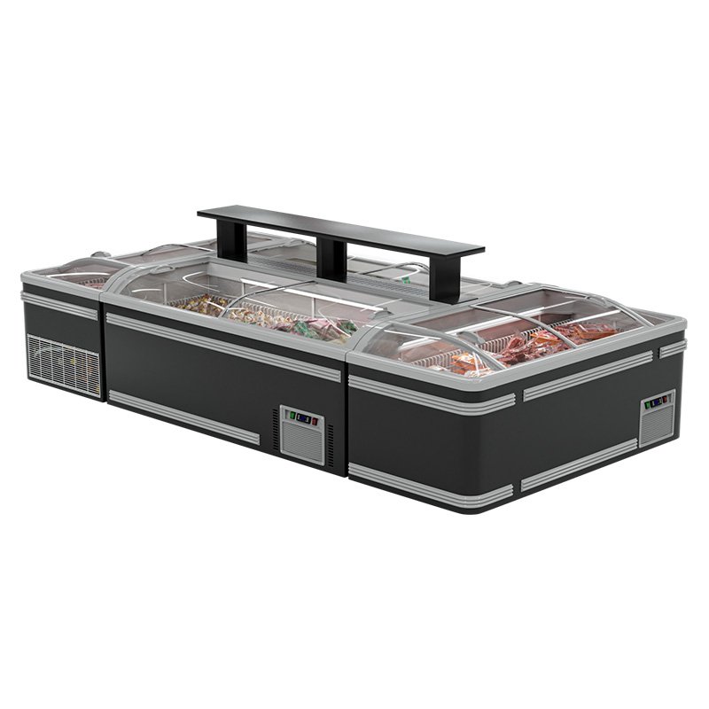 Refrigeration Equipment Low Power Consumption Ice Cream Display Freezer Sale