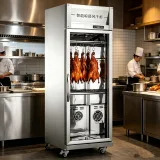 L- Restaurant Roast Duck Air Drying Display Fridge with LED Light