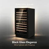 C-Digital Touch Control Compressor Wine Cooler 265L for Villa Hotel