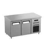 Modern Glass Display Cabinet Countertop Display Stainless Steel Workbench Refrigerators