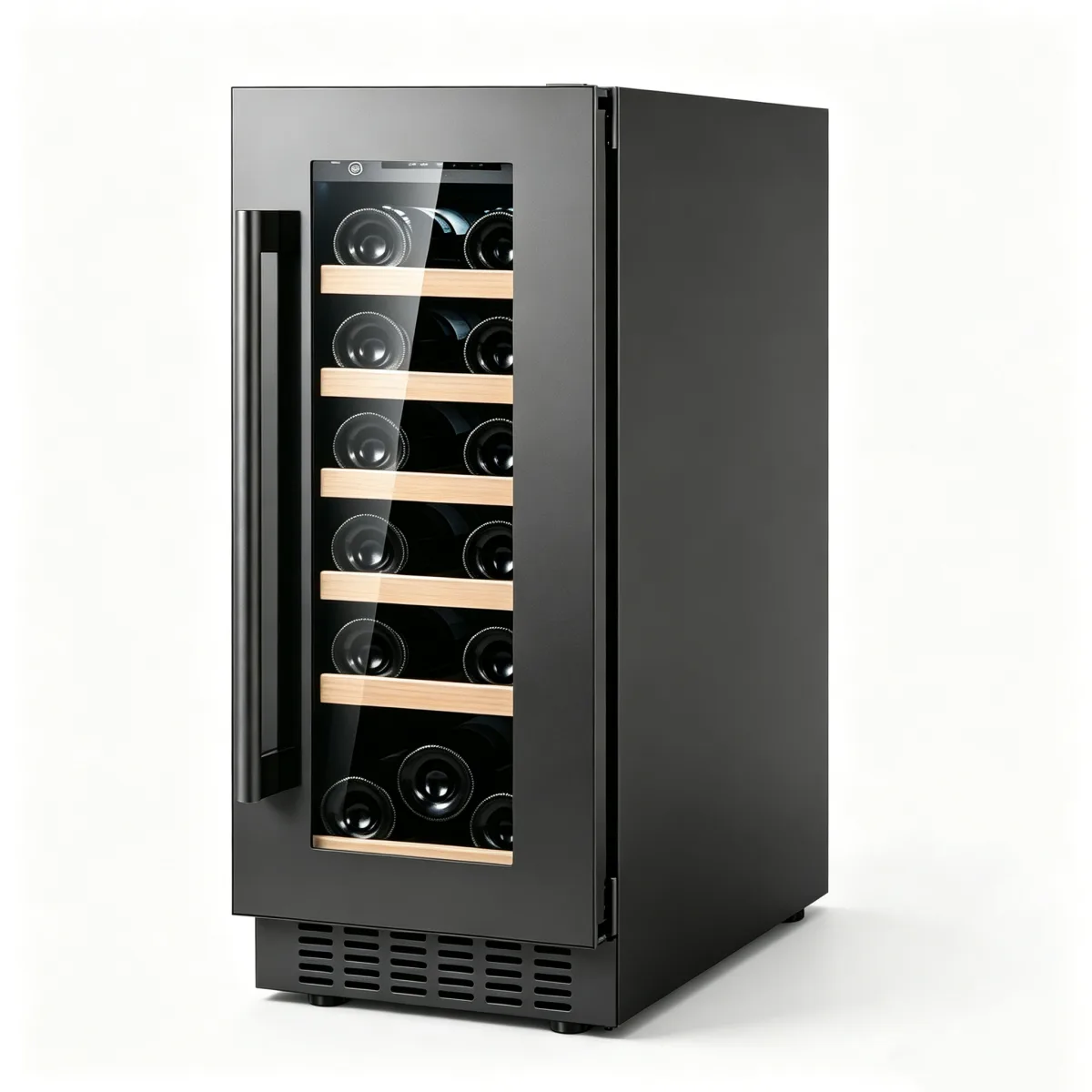 G-Touch Control Narrow Wine Cooler With Door Open Alarm Function
