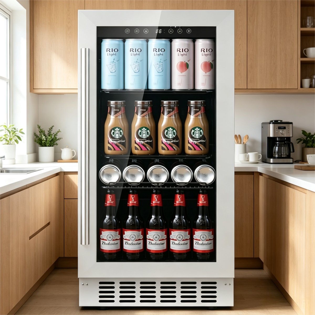 G-83 Cans Fan Cooling Mini Beer Soda Fridge JC-85C