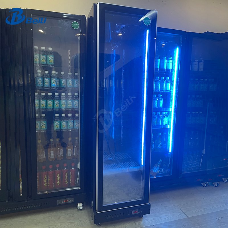 Single Door Beverage Chiller Soft Drink Chiller