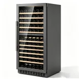 G-Independent Dual Temperature Wine Cooler Store Red & White Wine Separately