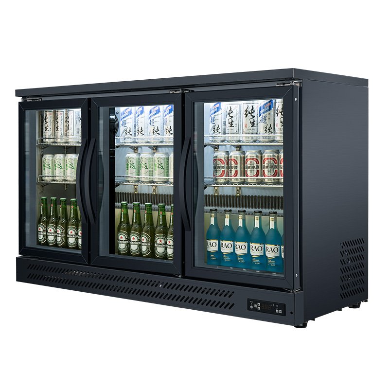 Glass Door Chiller Small Freezer Drinks Cooler Industrial Refrigerator Display Mini bar Fridge