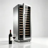 C-Tall Embedded Vertical Wine Cooler 318L Single Zone 5-12℃ Storage