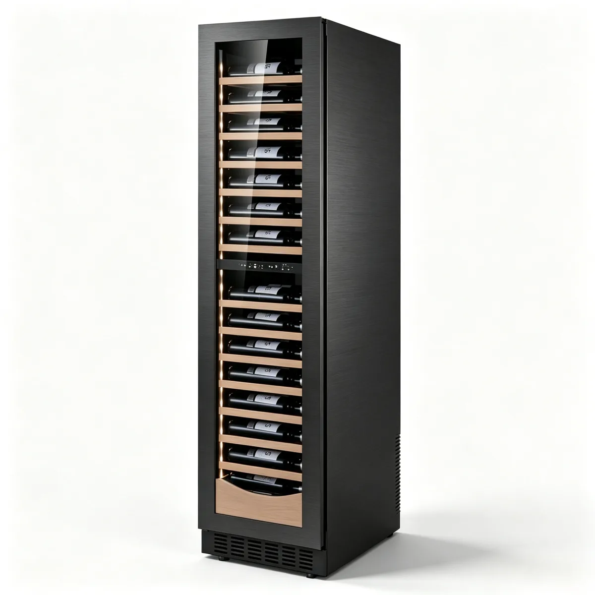 G-JC-385B Sliding Beech Racks Temp Wine Storage Unit