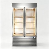 G-Stainless Steel Dry Aging Meat Fridge With Glass Doors