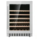 G-Fan Cooling Touch Control Wine Cabinet With Roll Out Beech Racks