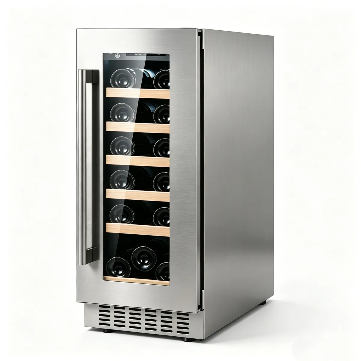 G-Touch Control Narrow Wine Cooler With Door Open Alarm Function