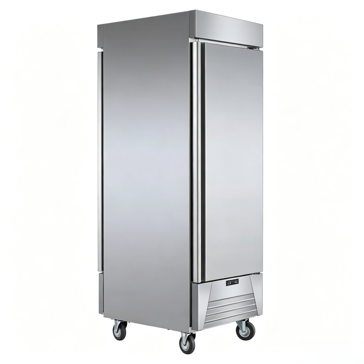 C-Commercial 600L Kitchen Upright Freezer -20~-5℃ Stainless Steel Back Chiller for Restaurant