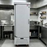Digital Thermostat Single Door Commercial Chiller Forced Air Cooling Refrigerator