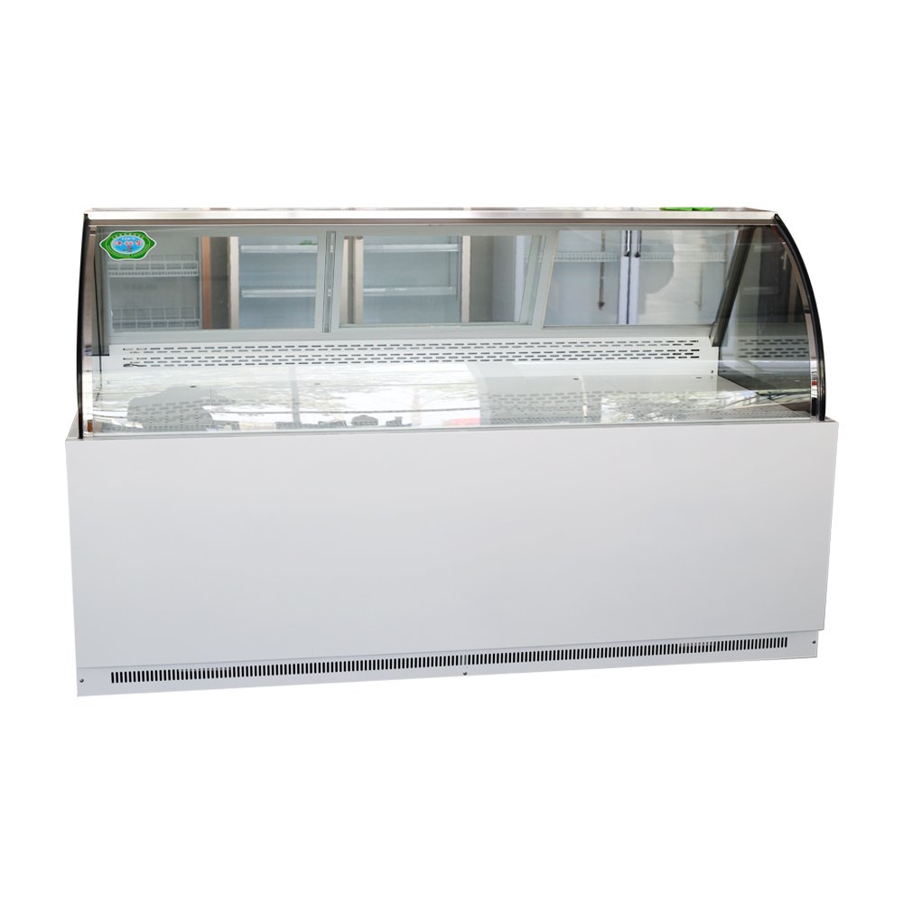Deli Food Chiller With Good Price and Quality Glass Door Multi Use Butchery Refrigerated Showcase Cooler
