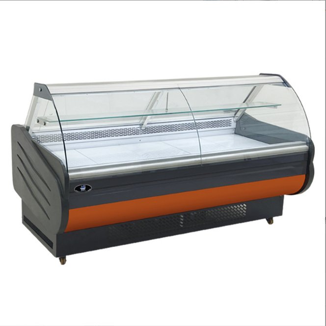 Supermarket Good Maintenance Commercial showcase Refrigerators Meat Deli Display Refrigerator Top Selling Model