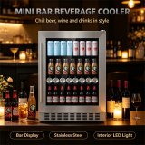 C-Small Capacity 145L Beer Fridge Cold Drink Cooling Display Cabinet