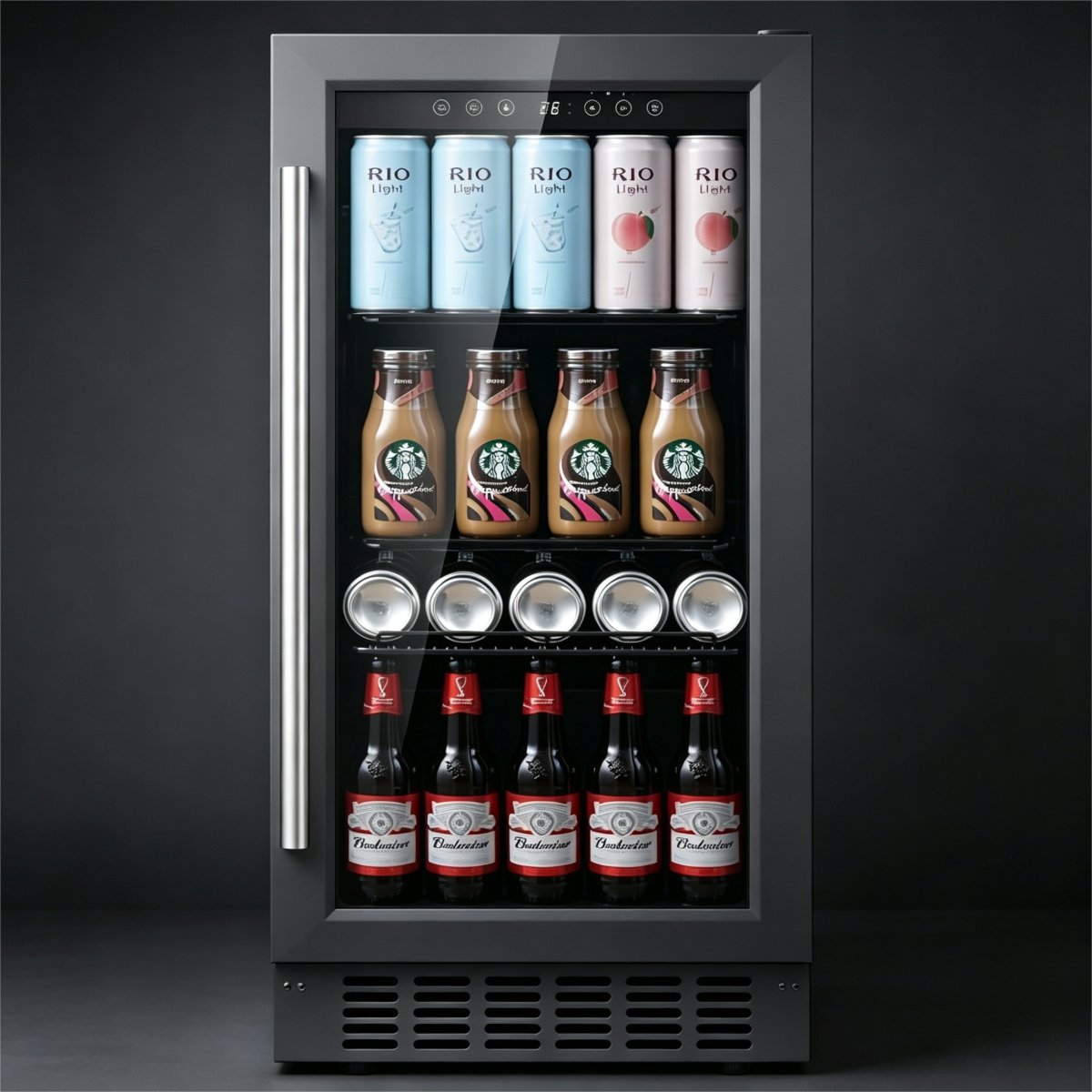 G-83 Cans Fan Cooling Mini Beer Soda Fridge JC-85C