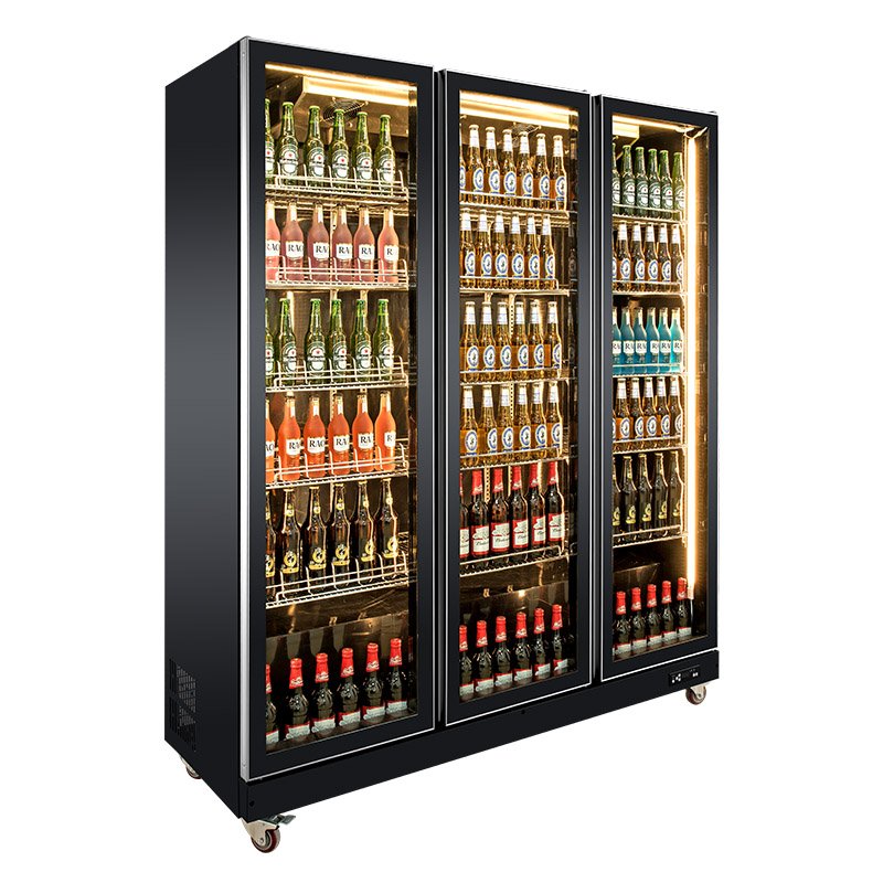 Automatic Storage showcase Shop Fridge Open Display Flawless Finishing Touch Fridge