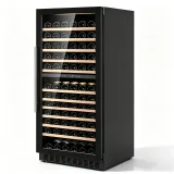 G-Independent Dual Temperature Wine Cooler Store Red & White Wine Separately