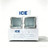 C-Commercial Double Door Ice Storage Freezer with Fast Surround Air Cooling Magnetic Sealed Doors