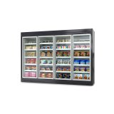 Adjustable Removable Racks Beverage Display Fridge Quiet Operation Commercial Drink Refrigerator for Drink Shop
