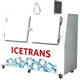 G-ICETRANS Mobile Ice Storage Freezer for Commercial Ice Production Factory
