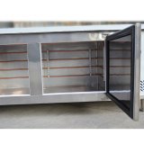 Commercial Stainless Steel Counter Top Used Refrigerated Salad bar