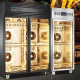 L-Single Door Stainless Steel Air Drying Cabinet Digital Control Duck Skin Drying Fridge With LED Light for Catering Shop