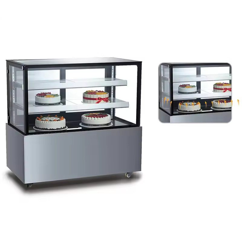 Glass Door Bakery Showcase Cake Display Refrigerator for Pastry & Dessert Store