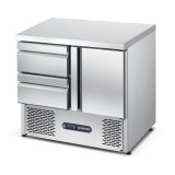 Hot Sale Freezer Fridge Stainless Steel Drawer Workbench Chiller Commercial Deep Freezer Customized Counter Top Refrigerator