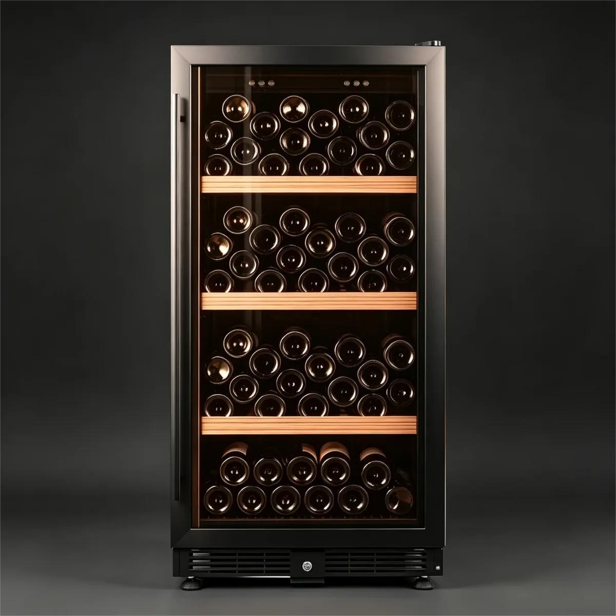 G-JC-185A 185L Built-in & Freestanding Single Zone Wine Cooler