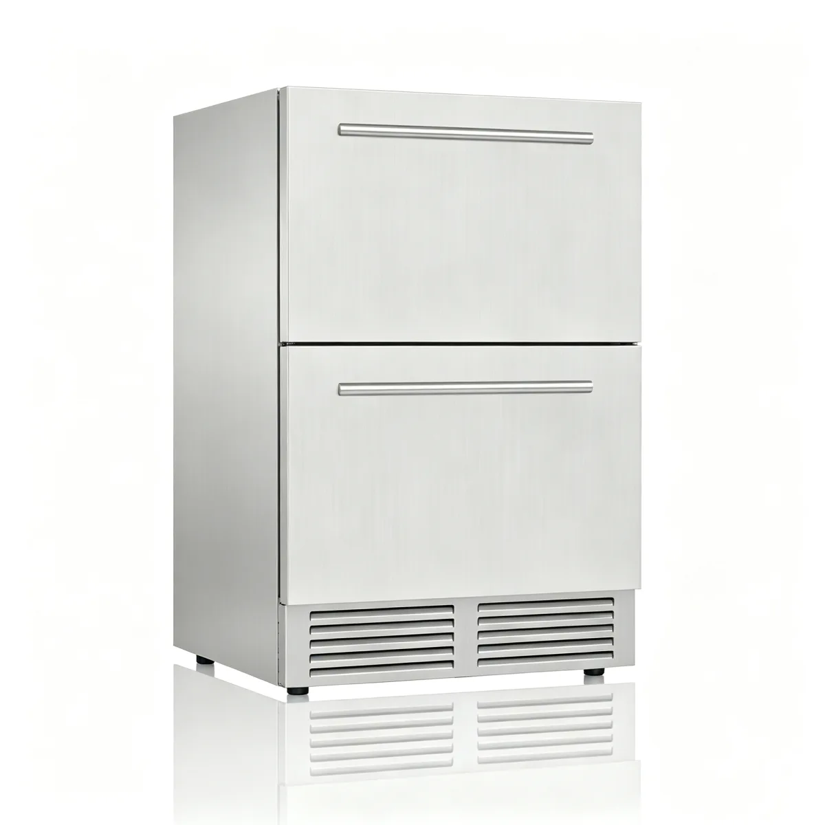 L- Energy Saving Vertical Wine Refrigerator Pull-out Wooden Racks Built-in Small Wine Display Cabinet