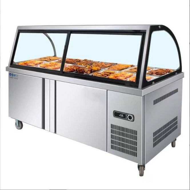 World Class High Quality Guarantee Supermarket showcase Fridge Meat Deli Fridge for Restaurant and Shop