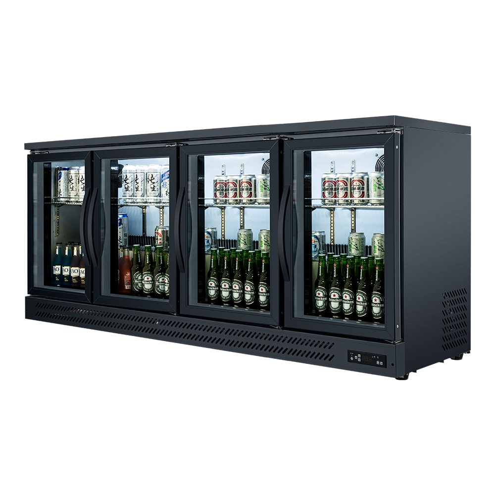 Glass Door Chiller Small Freezer Drinks Cooler Industrial Refrigerator Display Mini bar Fridge