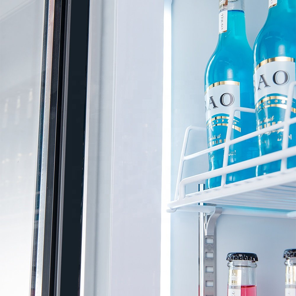 2 3 4 Glass Door Luxury Standing Fridge for Shope Monster Cool Drink Soda Cooler