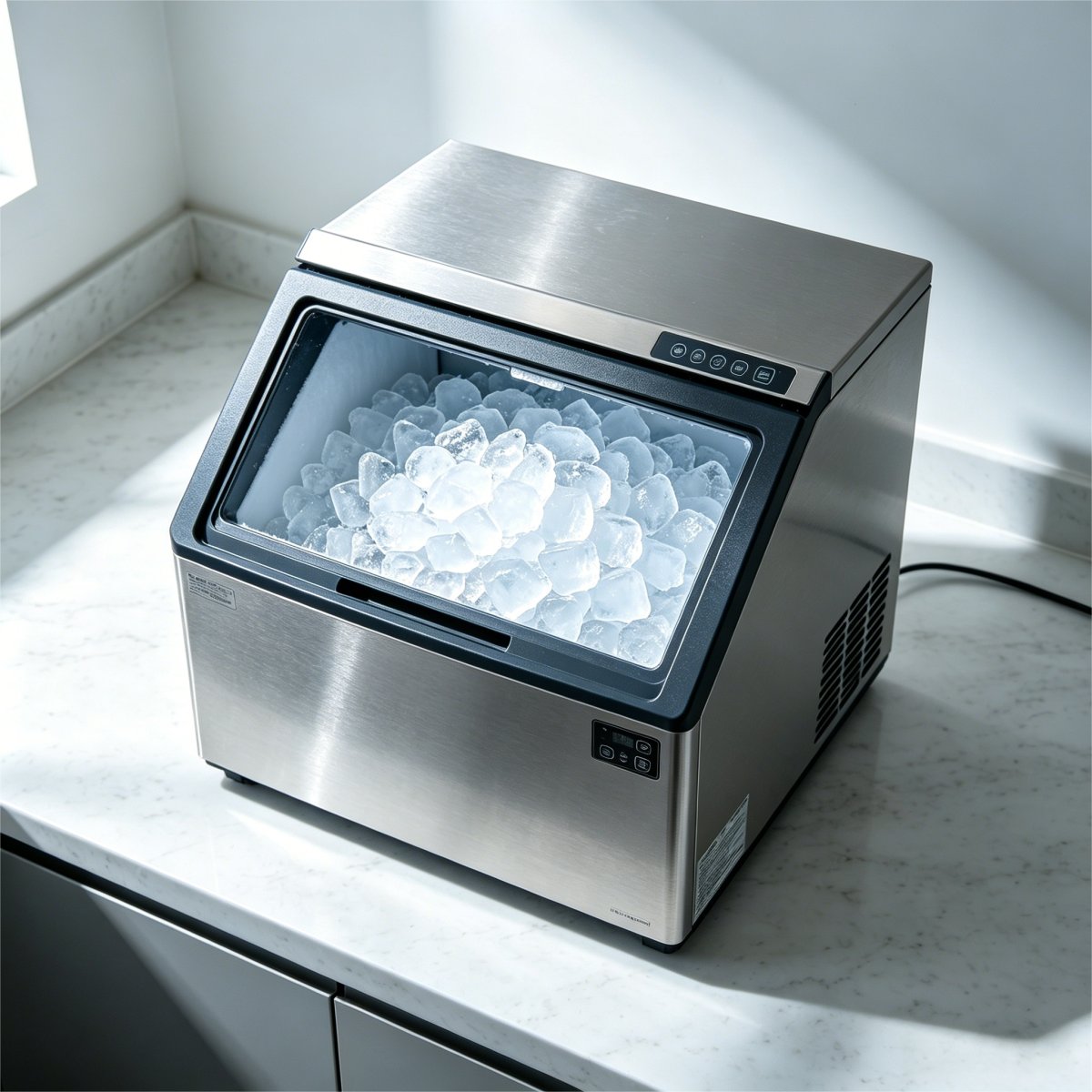 G-Automatic Countertop Ice Making Machine for Bar Cafe