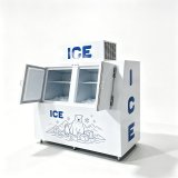 C-Low Power Consumption Double Door Ice Storage Freezer Stable -18~-22 Celsius Working Temp
