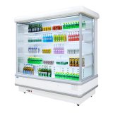 CE Open Display Fruit Vegetable Meat Supermarket Fridge Freezer