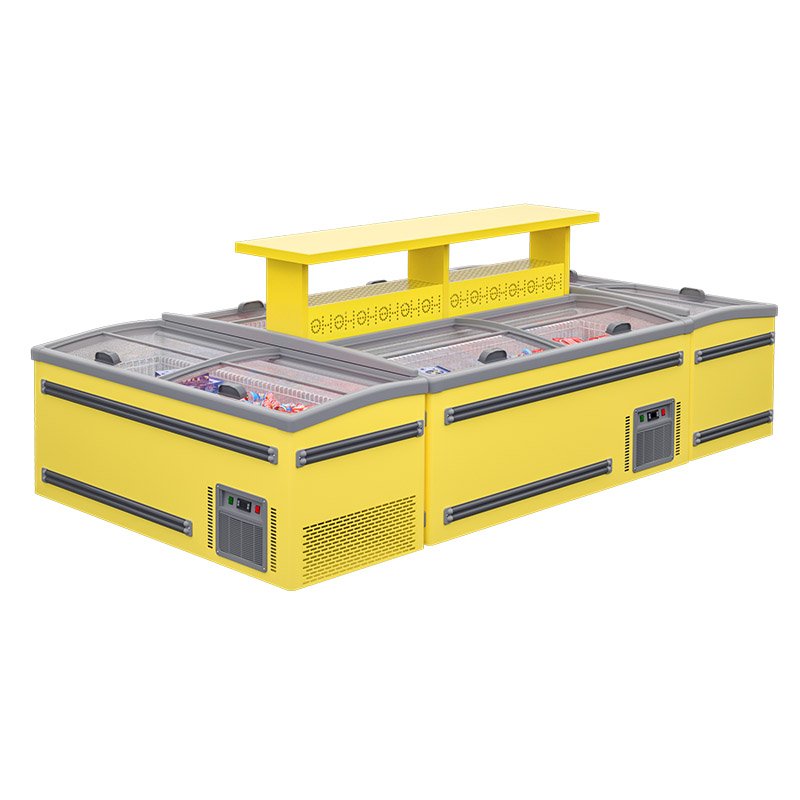 OEM R290 Deep Island Chest Freezer Covers 850l Congelador Horizontal