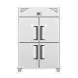 Outdoor Commercial Kitchen 1000l Deep Chest 4 Doors Refrigerator Freezer