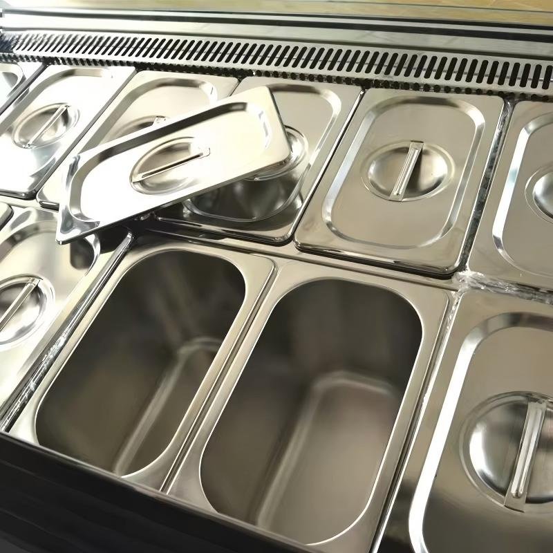 Gelato Ice Cream Storage Display Freezer Commercial Refrigerated Soft Serve Ice Cream Freezer with Display