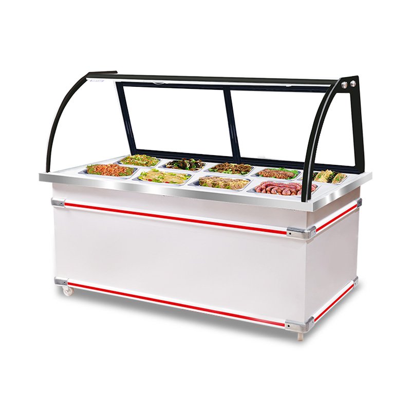 Customization Commercial showcase Refrigerators for Canteen Dining Room Restaurant Use With Cheap Price and Good Quality