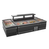 Commercial Cabinet Island Aht Refrigerator Sliding Glass Ice Lolly Freezer