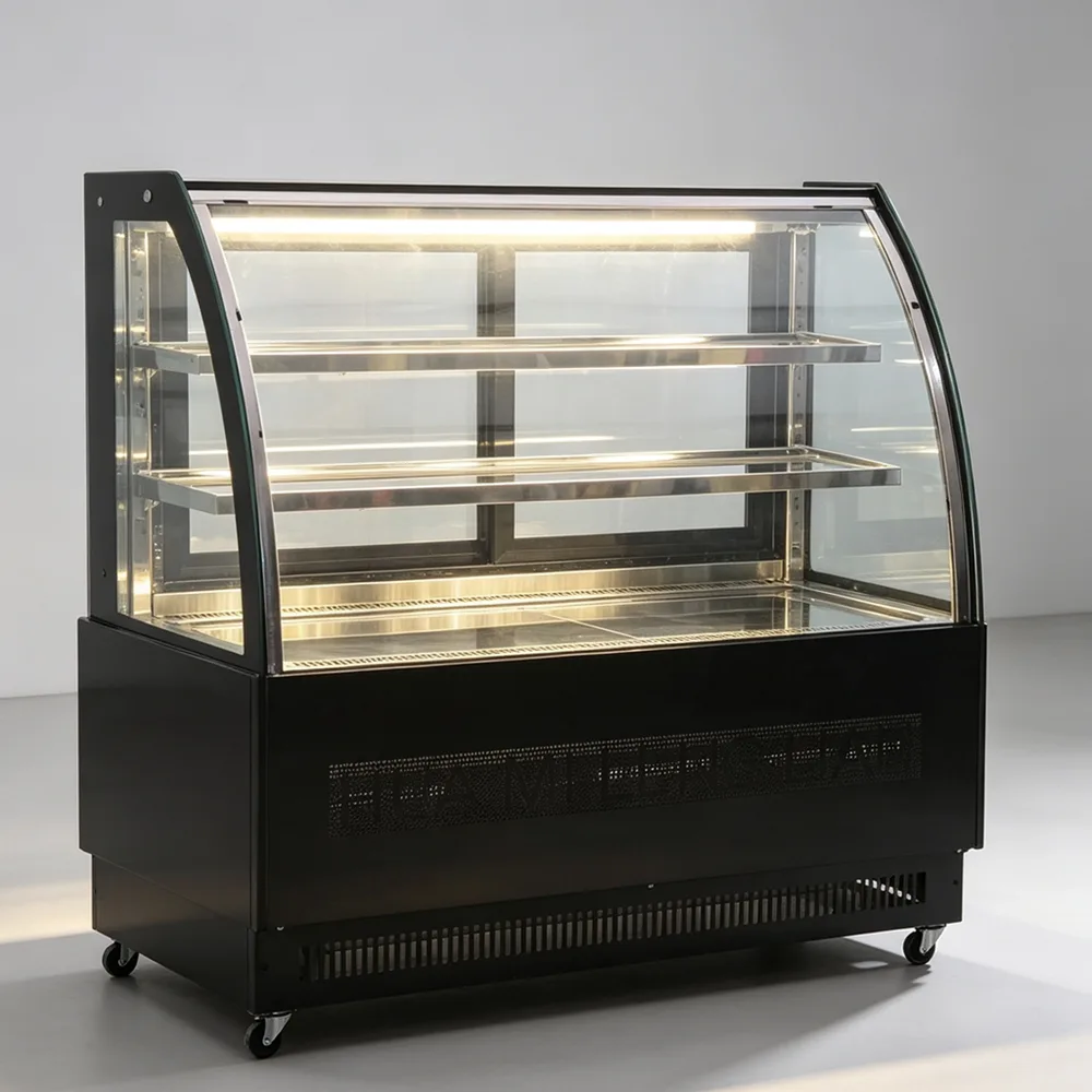 Heavy Duty Commercial Cake Showcase Refrigerated Bakery Display Case