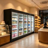 Adjustable Removable Racks Beverage Display Fridge Quiet Operation Commercial Drink Refrigerator for Drink Shop