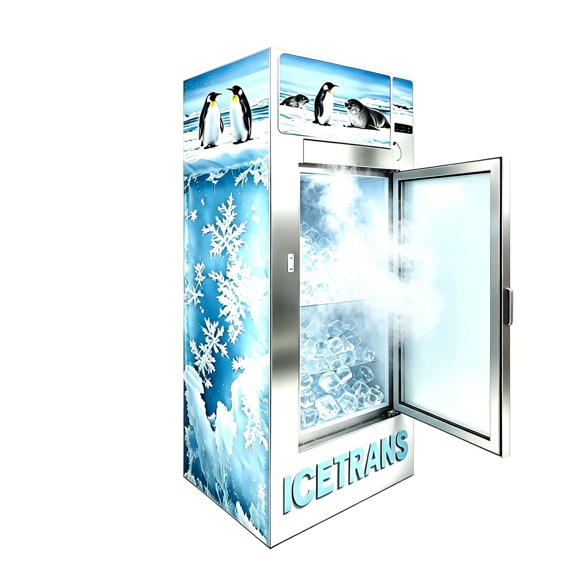 G-Low Power Stainless Steel Chiller For Supermarket Retail Business