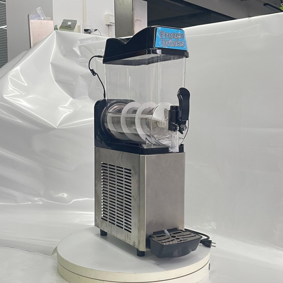 Cheap Commercial Slush Machine for Pakistan Single Tank Ice Slush Machine for Local Retail