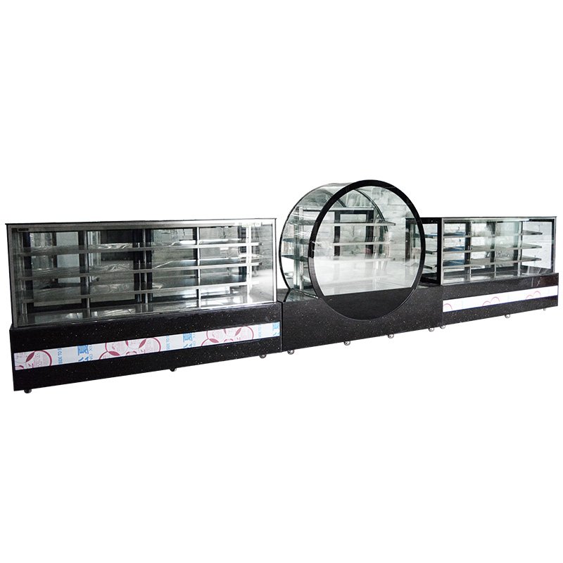New Design Round Pastry Display Refrigerator Bakery Cake showcase
